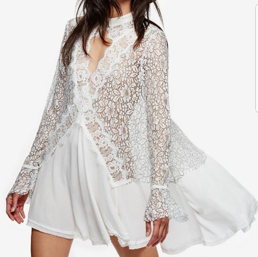 Free people tell tale tunic dress